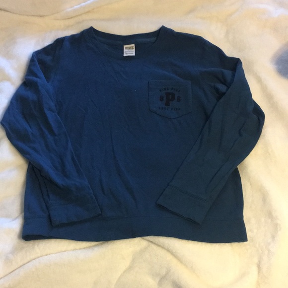 PINK Victoria's Secret Tops - Victoria’s Secret Pink crew neck sweatshirt